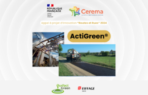 Lire la suite à propos de l’article ActiGreen : solution lauréate de l’appel à projets d’innovation « Routes et Rues » 2024 pour contribuer à la transition écologique des infrastructures